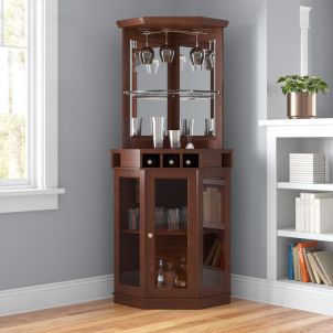 Haakenson Bar with Wine Storage