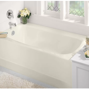 VTDE603122R Aqua Eden 60" x 31" Alcove Soaking Acrylic Bathtub