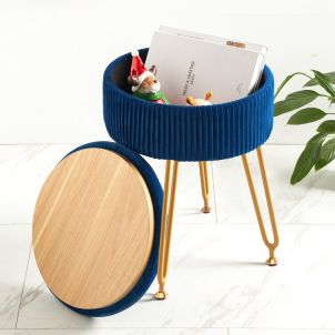 Tall Vanity Stool