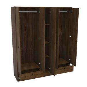 Akain Manufactured Wood Armoire