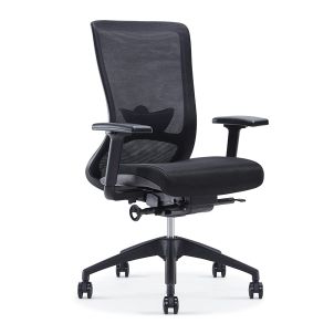 Home Office Chair Ergonomic Desk Chair Mesh Computer Chair with Lumbar Support Armrest Executive Rolling Swivel Adjustable Mid Back Task Chair for Adults