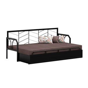 Lucid Comfort 74'' Vegan Leather Sleeper Sofa