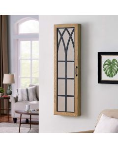 Arch Jewelry Armoire Accent Wall Mirror