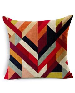 Marcela Geometric Links Accent Decorative 18" Square Pillow Cover & Insert