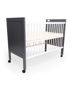 Den Wooden Baby Cot, Crib, Sofa Bed for Kids with Mattress for Babies Sleeping 3 Level Height Adjustment