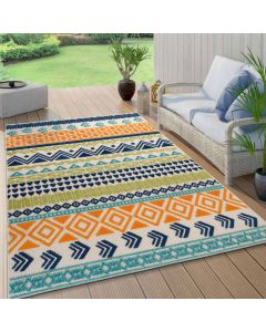 Devyn Geometric Bohemian Outdoor Area Rug